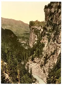 Grisons Prints: Upper Engadine, Viamala, Grisons, Switzerland