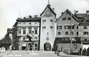 Upper gate, Chur, Graubunden, Switzerland