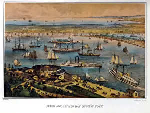 Southwest Prints: Upper and Lower Bay of New York