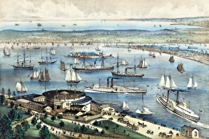 Images Dated 26th May 2011: Upper and Lower Bay of New York