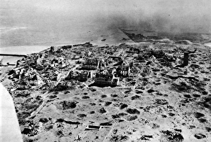Images Dated 23rd October 2004: The Upper Town of Heligoland, Germany, 1947