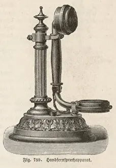 Combined Prints: Upright Telephone 1897