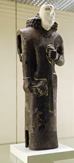 Urartu civilization. Statue. Male figure. From Tushpa or Top