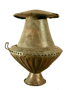 Etruria Gallery: Urn. Biconical ossuary, 8-9th c. BC. Etruscan art