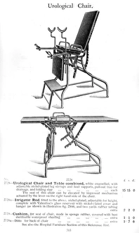 Images Dated 17th June 2011: Urological Chair, Table