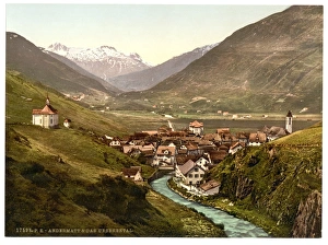 Andermatt Gallery: The Ursern Valley, Andermatt, Switzerland
