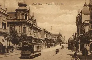 Uruguay - Montevideo - 18th of July Avenue