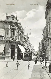 Montevideo Prints: Uruguay - Montevideo, Calle Rincon