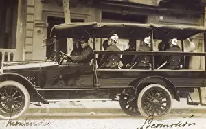Uruguayan Prints: Uruguay - Montevideo Fire Department and transport