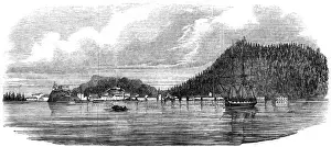 Alaska Prints: USA / Alaska / Sitka 1855
