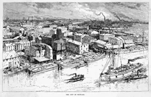 1885 Prints: USA Buffalo NY