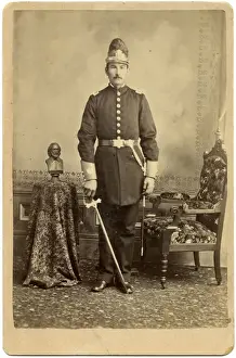 Knights Prints: USA - California - Stockton - Man in Knights Templar Uniform