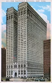Images Dated 3rd August 2016: USA - The Equitable Building, Manhattan, New York