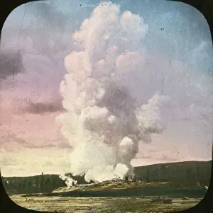 Geyser Prints: USA - Grand Geyser Yellowstone Park