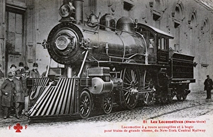 Images Dated 3rd August 2016: USA - Locomotive of the New York Central Railway