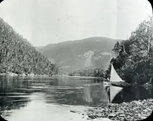 USA - Looking up the Humber River (Newfoundland)