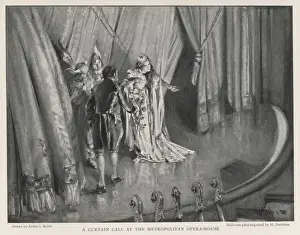 USA / Met Opera / Curtain