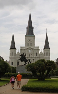 Geographer Gallery: USA. New Orleans. Cathedral-Basilica of Saint Louis, King of