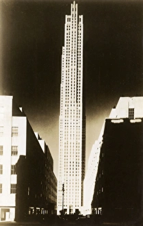 Images Dated 3rd August 2016: USA - New York - The Rockefeller Center