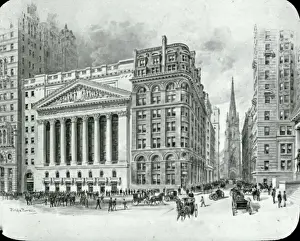Manhattan Prints: USA - The New York Stock Exchange (NYSE)