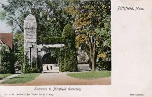 USA - Pittsfield, Massachusetts - the cemetery