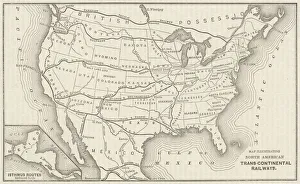 Adjoining Gallery: USA Railway Map
