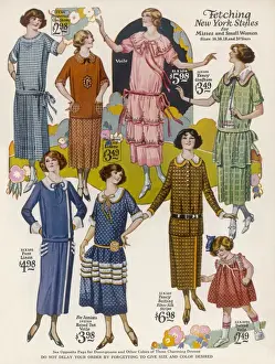 Tiered Prints: USA Teen Fashion 1924