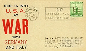 Defense Collection: USA at War with Germany and Italy, 11 December 1941