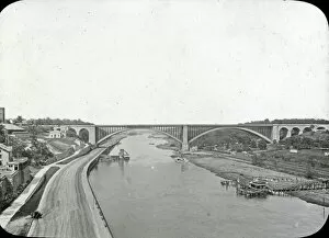 Roadway Collection: USA - Washington Bridge and Harlem River