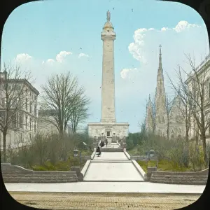 Baltimore Prints: USA - Washinton Monument, Baltimore