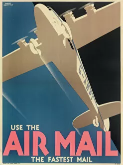 Images Dated 25th May 2012: Use the Air Mail Poster