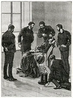 Anaesthetic Gallery: Use of anaesthetics in dentistry, Paris, France 1885