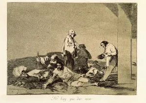 Disasters Prints: Its no use crying out. Plate 58 of The Disasters of War
