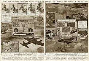 Contribution Prints: Use of radar in the air war by G. H. Davis