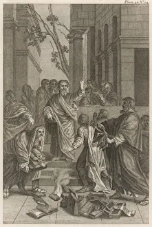 Burned Collection: Many of them also which used curious arts brought their books together