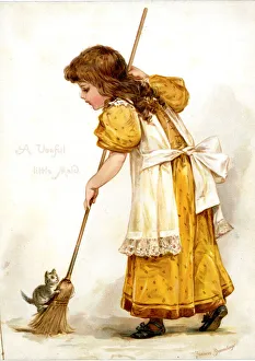 Images Dated 22nd August 2019: The Useful Little Maid by Frances Brundage