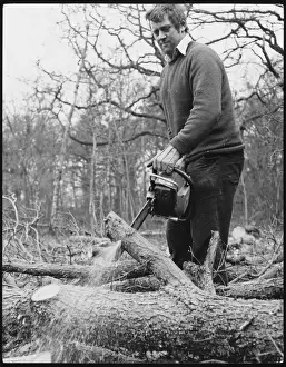 Using a Chainsaw