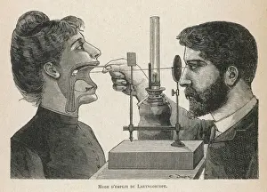 Throat Prints: Using Larynggoscope