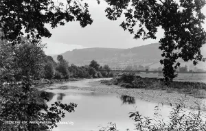 Tranquility Prints: The Usk River at Abergavenny