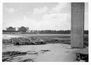 Images Dated 28th September 2020: USN - Richmond Naval Air Station after Hurricane Nine - 1945