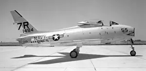 Call Sign Prints: USN - USMC - North American FJ-4B Fury 141484