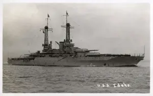 Idaho Prints: USS Idaho, American battleship