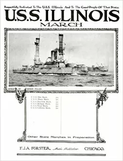 Enrique Collection: USS Illinois March
