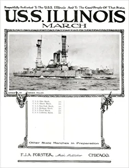 Forster Collection: USS Illinois March