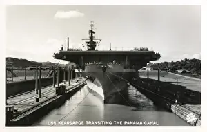 Transit Prints: USS Kearsarge transiting the Panama Canal