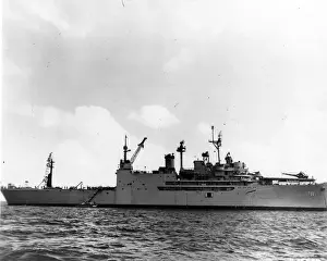 Norton Prints: The USS Norton Sound - guided missile research ship