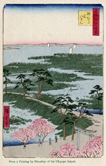 Images Dated 31st May 2018: Utagawa Hiroshige Polychrome Woodblock Print