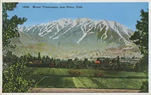 Peaks Prints: Utah - Mount Timpanogos, near Provo, Utah