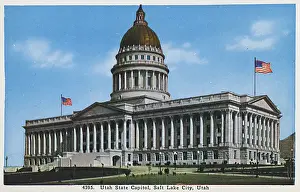 Utah - State Capitol Building, Salt Lake City