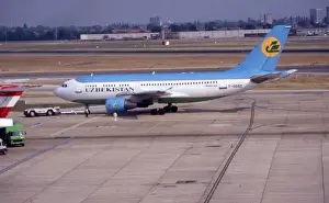 1989 Prints: Uzbekistan Airways - A310 - F-OGOZ